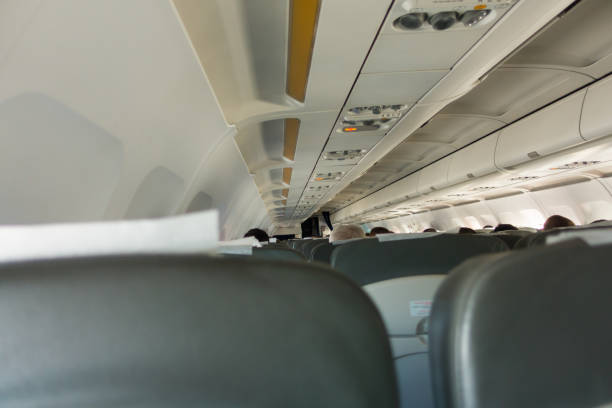 istock Passenger seats at the airplane 875014164