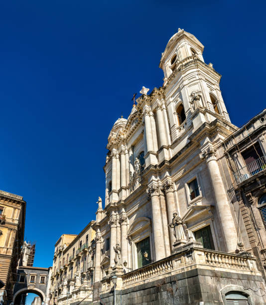 Saint Francis Church in Catania, Sicily