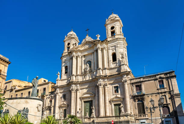 istock Saint Francis Church in Catania, Sicily 875017770
