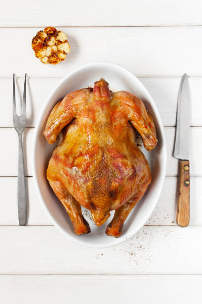 istock Grilled chicken with garlic and pepper 875024474