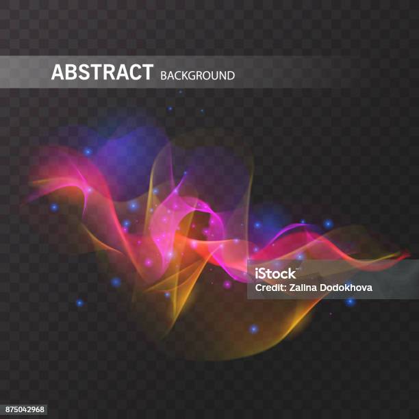 Magic Effect Texture Magic Glowing Effect On Transparent Background For Your Design Colorful ...