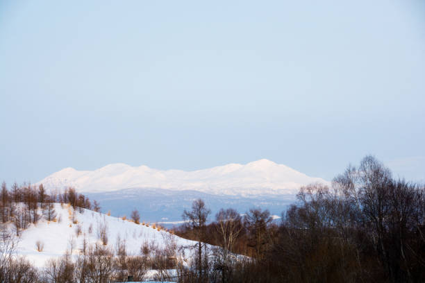 istock Snowy Mountains,Hokkaido Japan 875050478