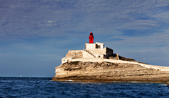 the red lighthouse