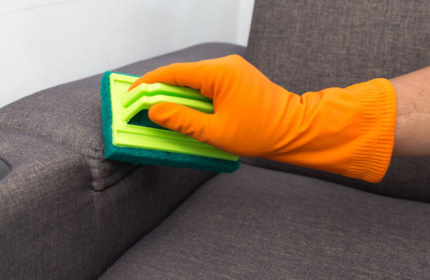 istock time to Cleaning Service Worker quality professional made Home cleaning concept. 875064826