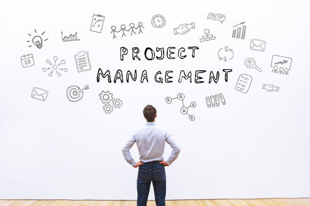 project management project management concept word processing stock pictures, royalty-free photos & images