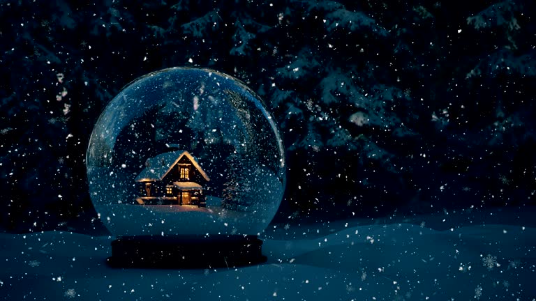 Snow Globe - 4K | Loopable