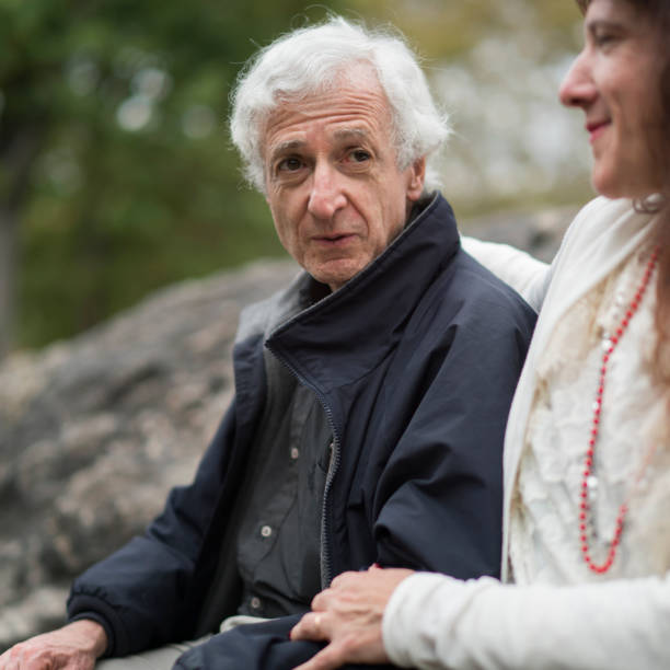 istock Senior couple resting in Central Park in Manhattan 875124522