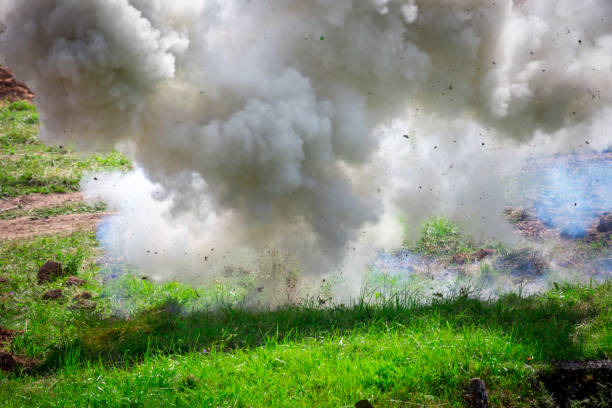 istock Reconstruction of the battle 875138142