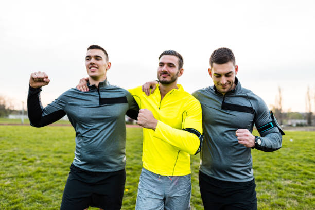 istock happiness friends happiness for the victory 875172710