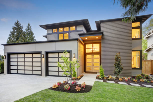 istock Luxurious new construction home in Bellevue, WA 875179456