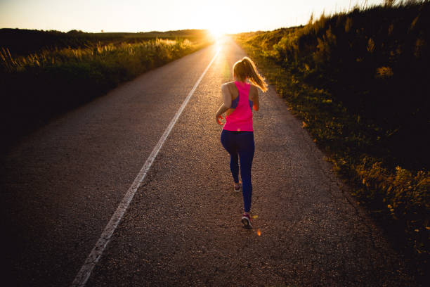 istock Girl running in the nature 875190266