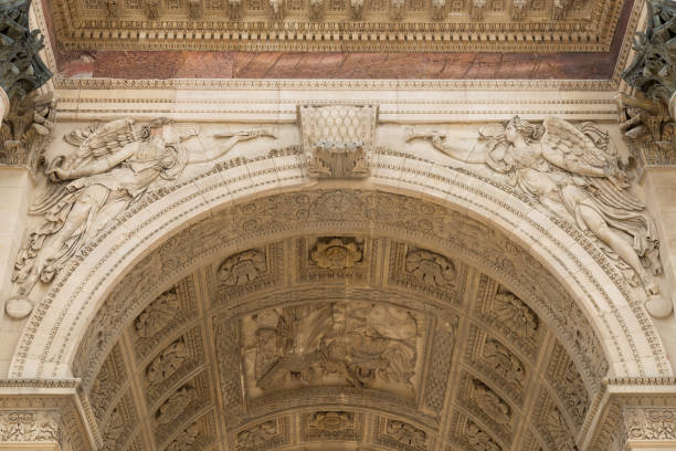 istock Detail of Arc de Triomphe Paris 875190322