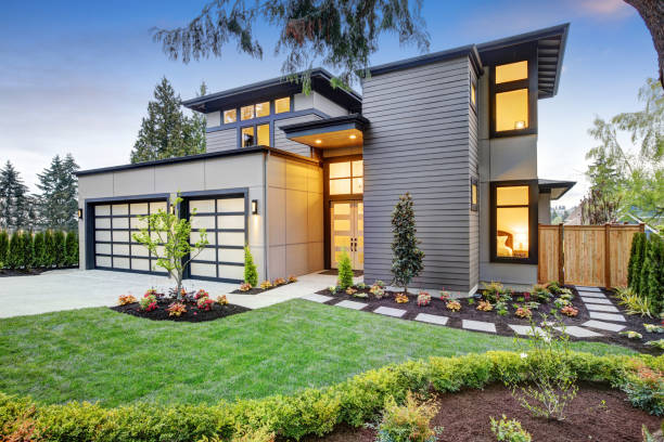 istock Luxurious new construction home in Bellevue, WA 875190458