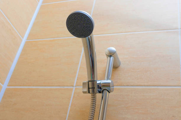 istock bathroom fixtures shower close-up 875190530