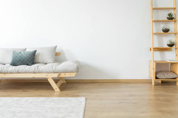 istock Settee in beige living room 875193698