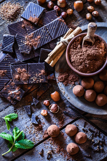 istock Preparing homemade chocolate truffles 875197818