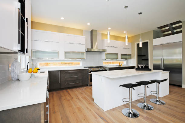 istock Luxury kitchen in a brand new home 875198988