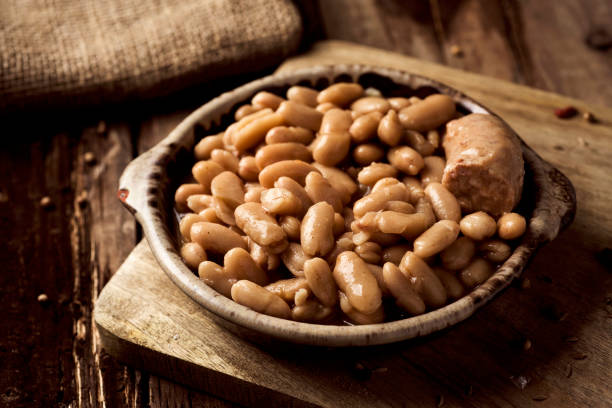 istock cassoulet de Castelnaudary, a French bean stew 875218210