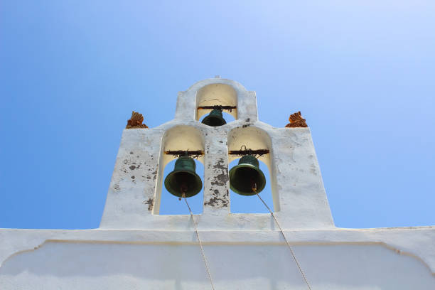 istock Blue church in Santorini 875225760