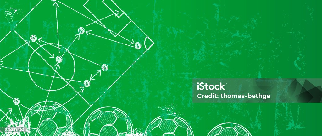 サッカー/サッカー デザイン テンプレートや背景 - サッカーのロイヤリティフリーベクトルアート