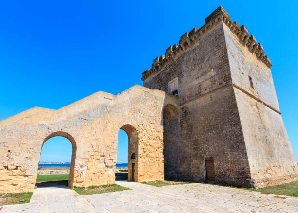 istock Torre Lapillo, Salento sea coast, Italy 875237328