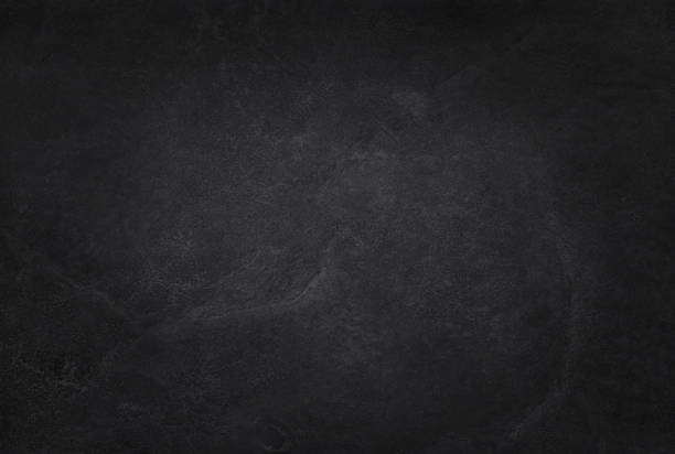 Dark grey black slate texture in natural pattern with high resolution for background and design art work. Black stone wall.