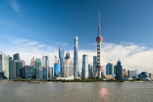 istock Shanghai Skyline in Sunny Day,China 875244462