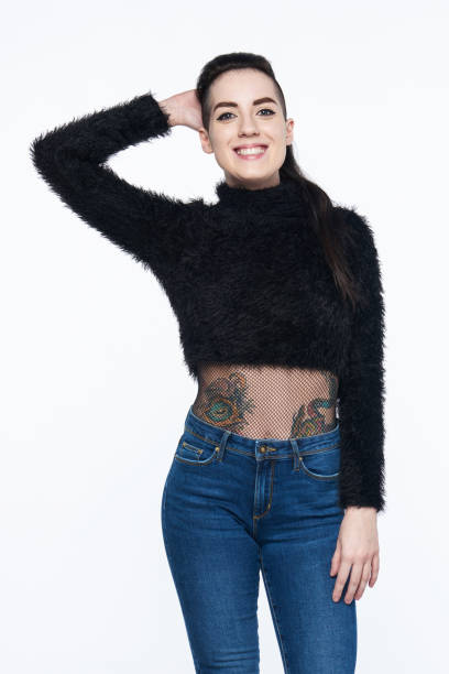 istock Happy funky woman 875246690