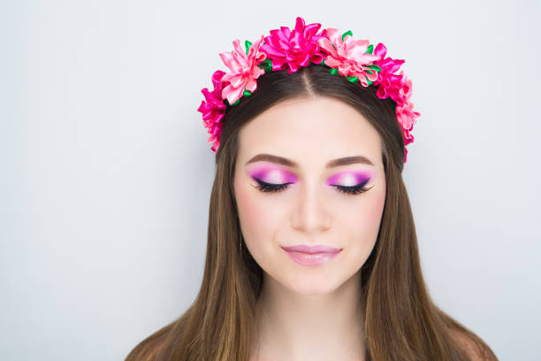 istock woman model beauty face make up 875254644