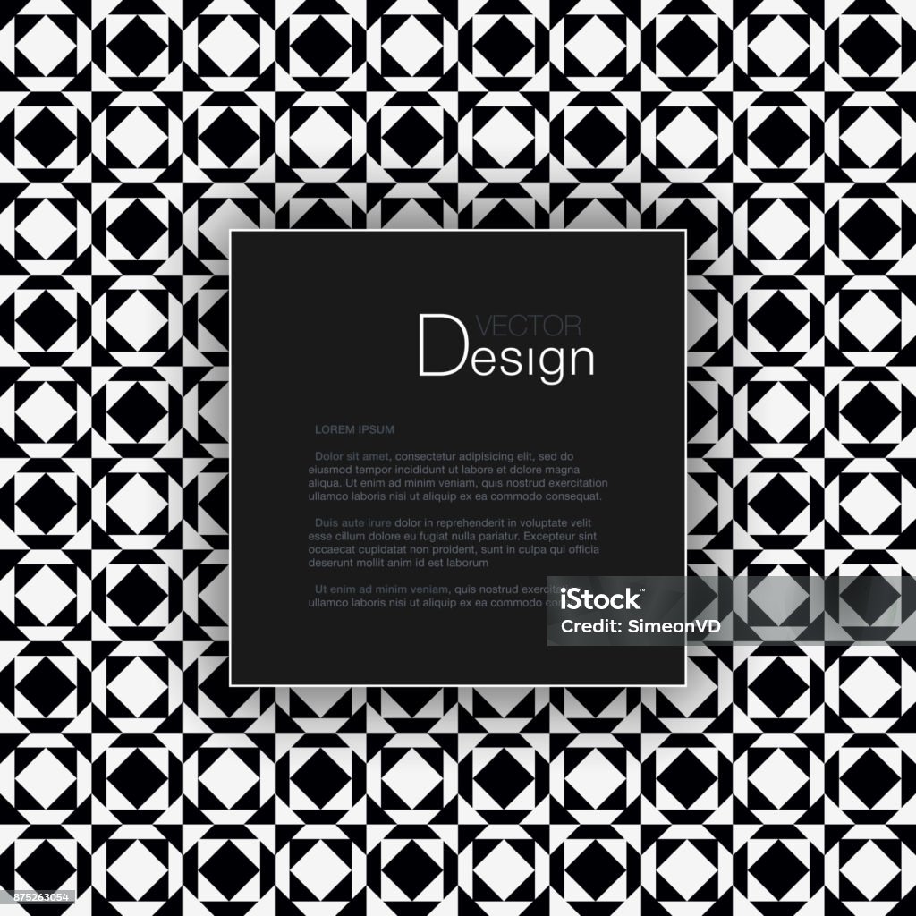 Abstract Background With Text Box Stock Illustration - Download Image ...