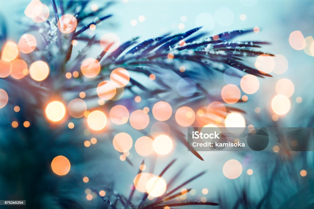 Fond d’arbre pin pour la décoration de Noël - Photo de Noël libre de droits