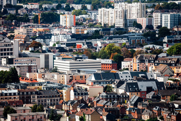 istock City view - Rouen, France 875274966
