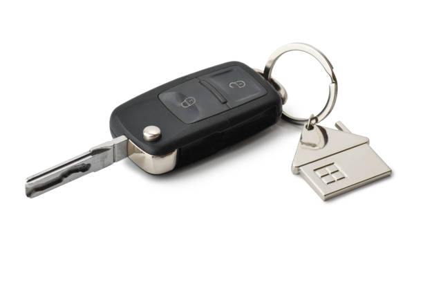 istock car and house keys isolated on a white backgournd 875284192