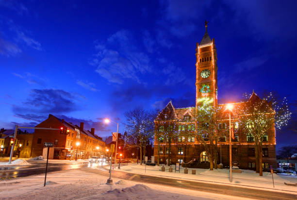 istock Christmas in Lowell, Massachusetts 875289872