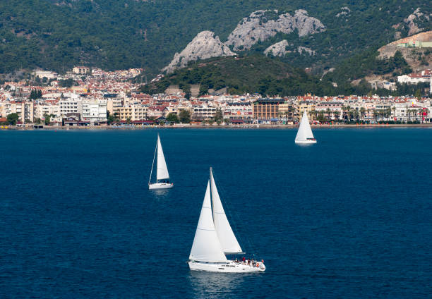 istock Sailing In Marmaris Resort Town 875297928