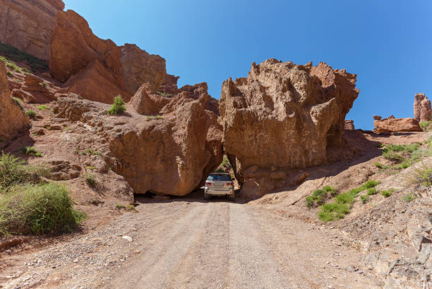 istock nature of Kazakhstan Charyn Canyon 875301606