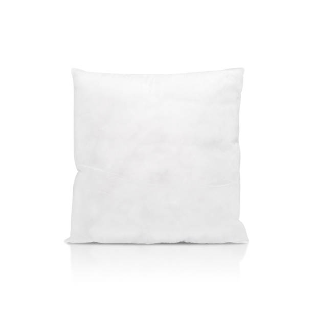 istock Blank pillow isolated on white background. Empty cushion for your design. Clipping paths object. 875305018