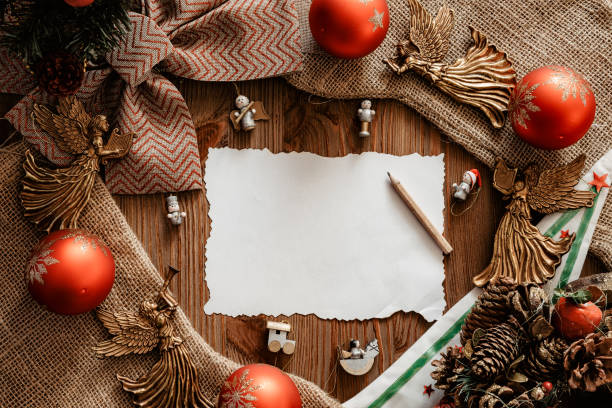 istock Writing a letter to Santa Claus 875331704