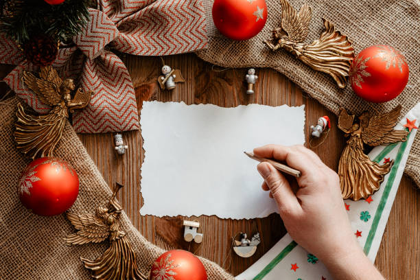 istock Writing a letter to Santa Claus 875331962