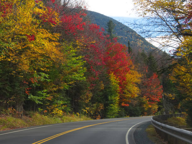 istock Driving the Kancamagus Highway in the Fall 875334550