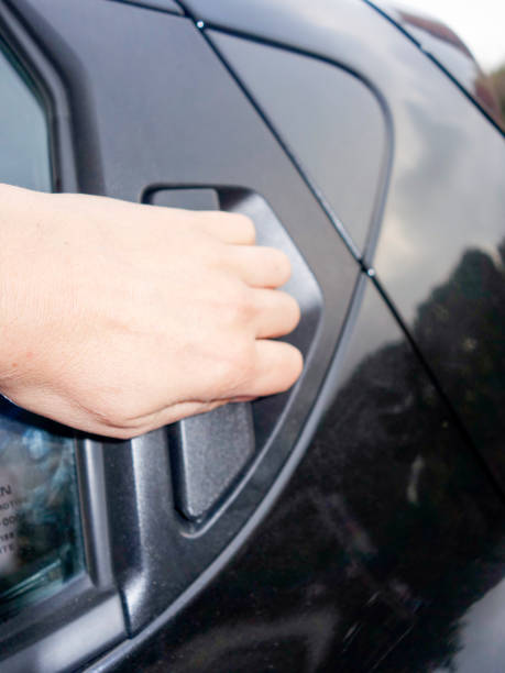 istock Car doors, car parts, black,Door, close,plan 875335766