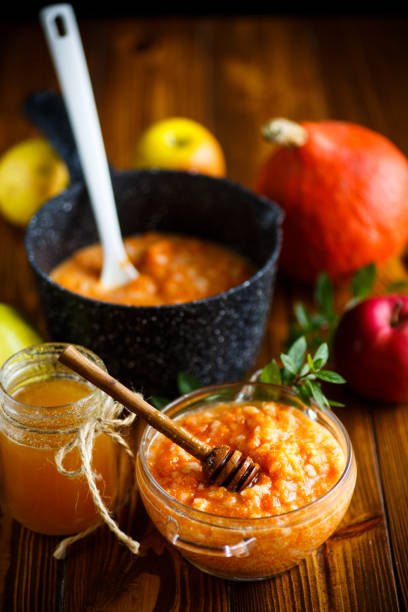 istock sweet pumpkin porridge with honey 875339744