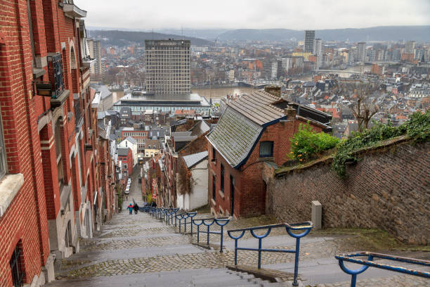 istock Liege staircase view from the top 875340530