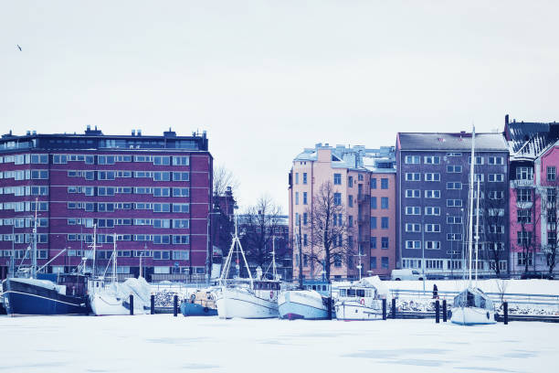 istock Ships at quay of Helsinki 875352644