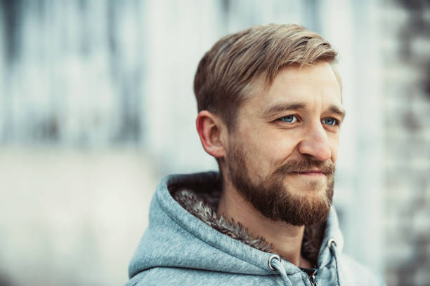 istock Portrait of a young bearded man 875366856