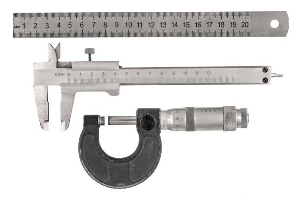 narzędzia pomiarowe - micrometer zdjęcia i obrazy z banku zdjęć