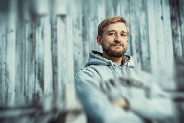 istock Portrait of a young bearded man 875366990
