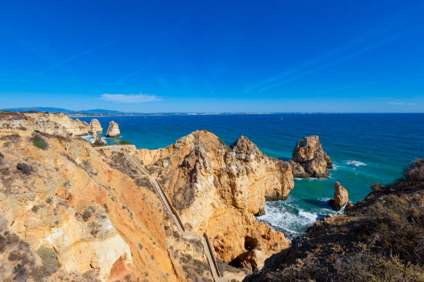 algarve coastline, portugal