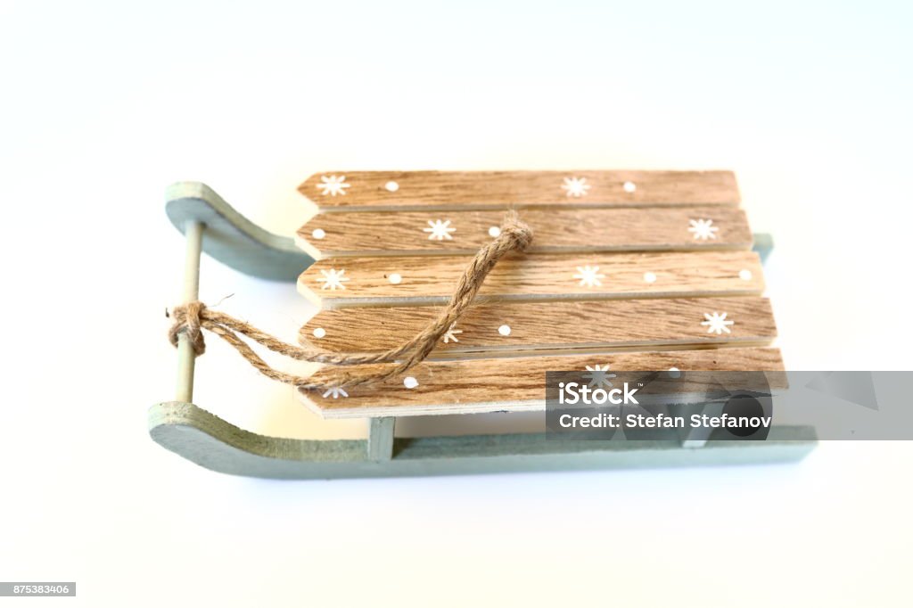 Trineo de madera - Foto de stock de Aire libre libre de derechos