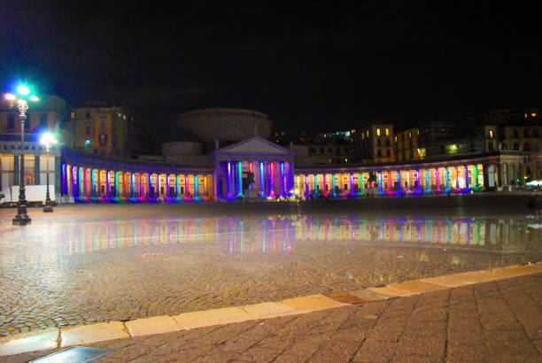 istock Christmas in italian Naples. 875391032
